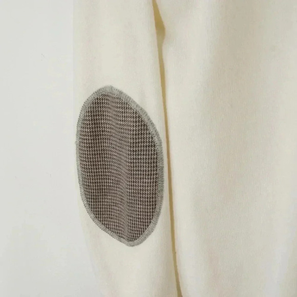 Vintage Valentino Marini Ivory White Cashmere Marino Wool Pullover Sweater - Picture 2 of 4